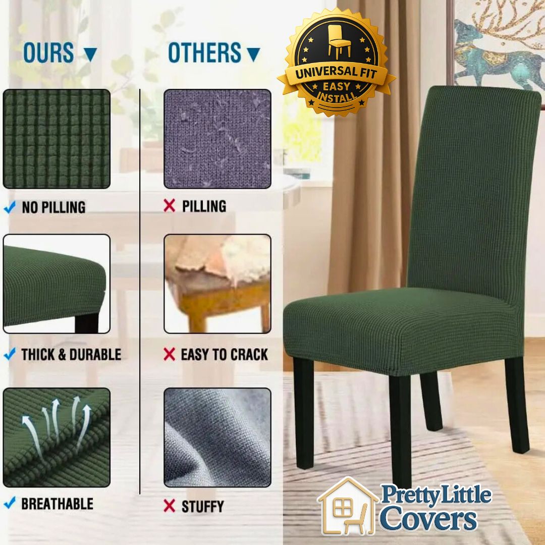 PrettyGuard™ Waterproof Stretch Chair Covers