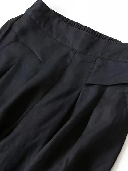 Linen Wide Leg Pant