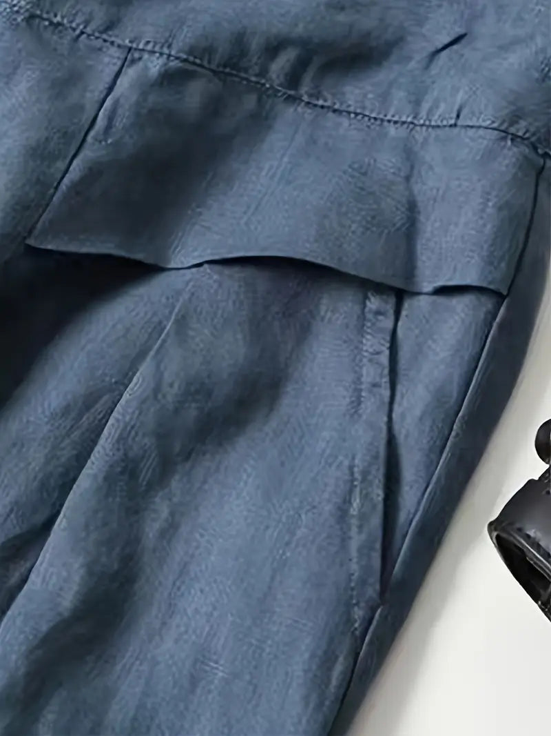 Linen Wide Leg Pant