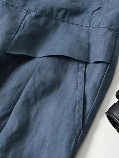 Linen Wide Leg Pant