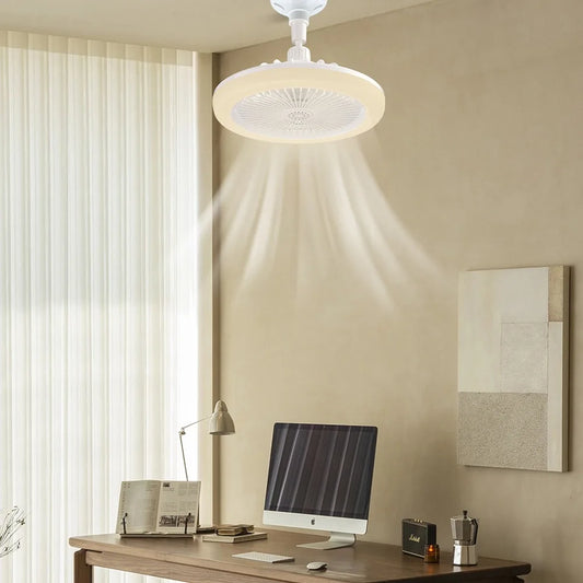 AeroGlow™ LED Ceiling Fan – Remote-Controlled, Quiet & Energy-Efficient 2-in-1 Light and Ventilation System