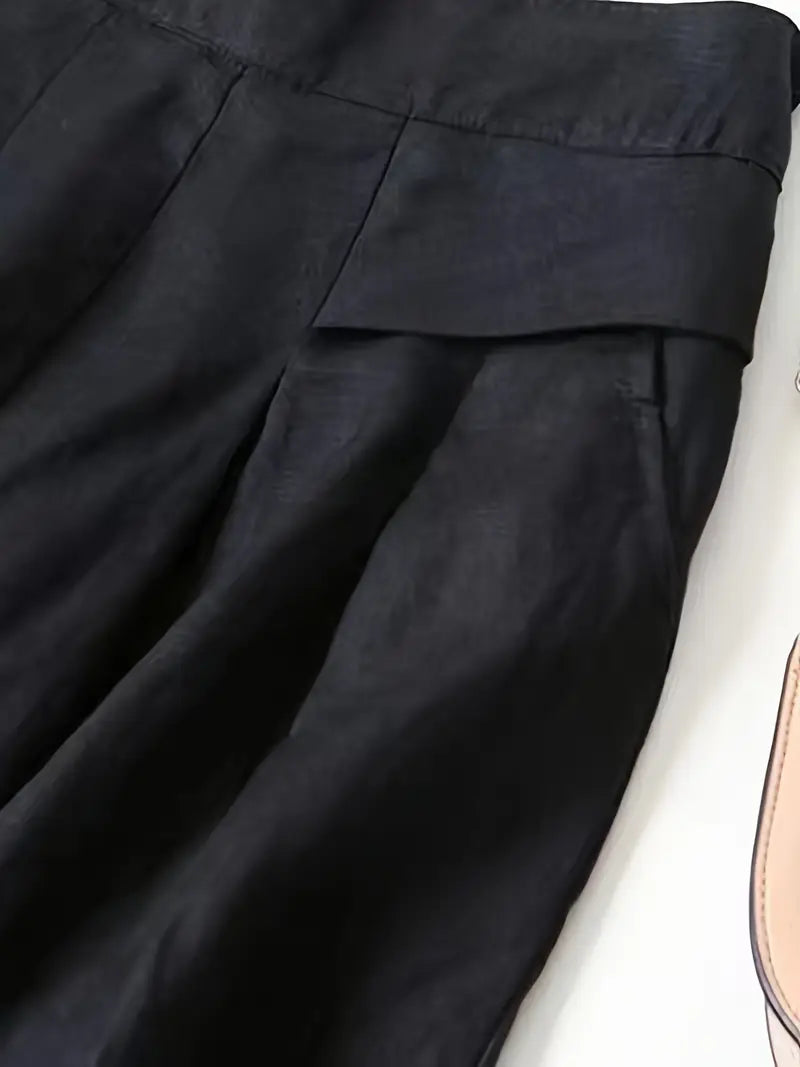 Linen Wide Leg Pant
