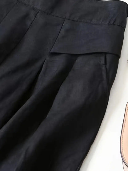 Linen Wide Leg Pant